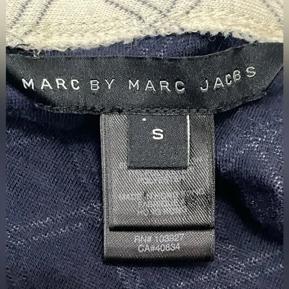 Marc by Marc Jacobs Quilted Plaid Skirt in Cornsilk Size Small Cream / Blue - Picture 5 of 7